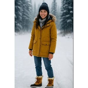 Sorel Women's Lace Up Boots - Brown and Black